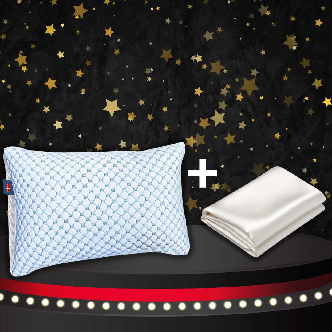 ComfortPillow 2.0 mit Seidenkissenbezug (Sparset)