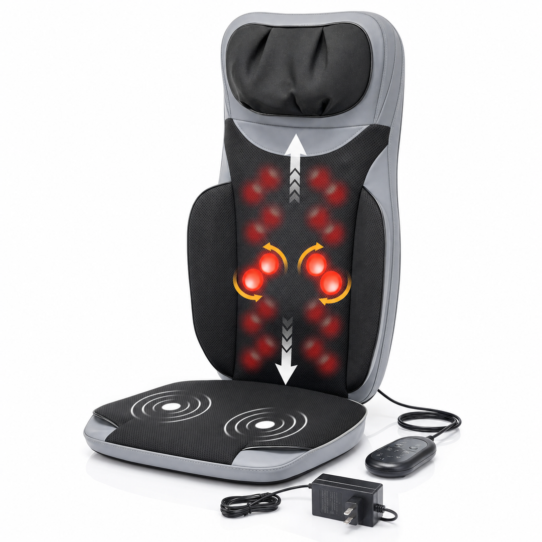 ShiatsuComfort+ – Elektrischer Massagesessel mit Shiatsu-Funktion